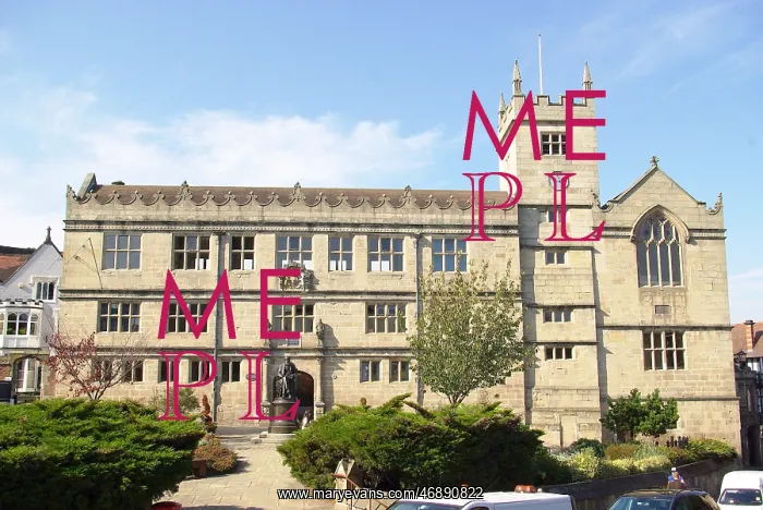 : Public library, Shrewsbury, Shropshire : Public library, Shrewsbury, Shropshire