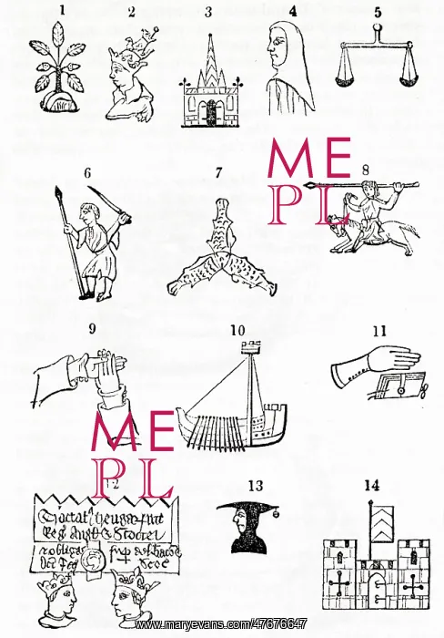 : Public Records of England -- identifying signs : Public Records of England -- identifying signs