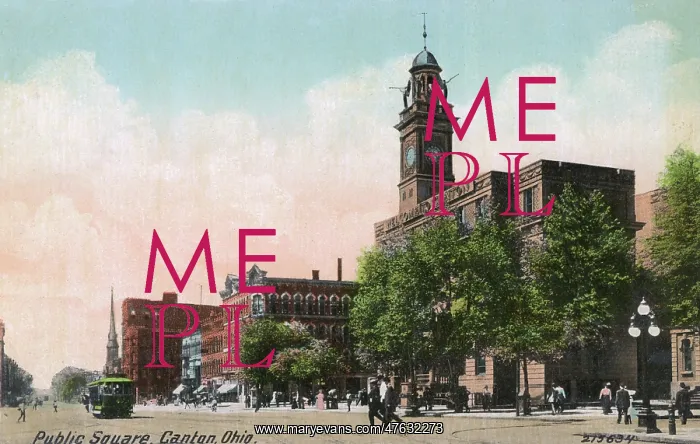  : Public Square, Canton, Ohio, USA