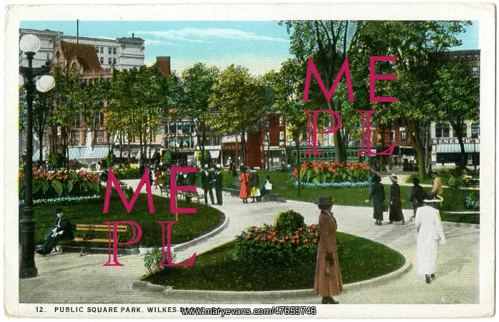  : Public Square Park, Wilkes-Barre, Pennsylvania, USA