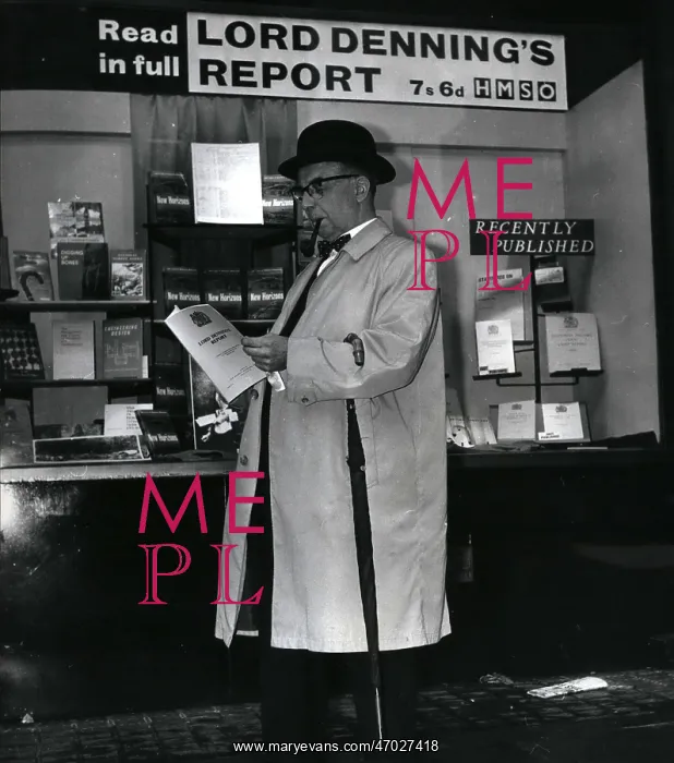 : Publication of Denning Report on Profumo Affair : Publication of Denning Report on Profumo Affair
