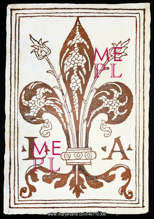 : Publisher's mark, Giovanni Antonio de Benedictis, circa 1510 : Publisher's mark, Giovanni Antonio de Benedictis, circa 1510
