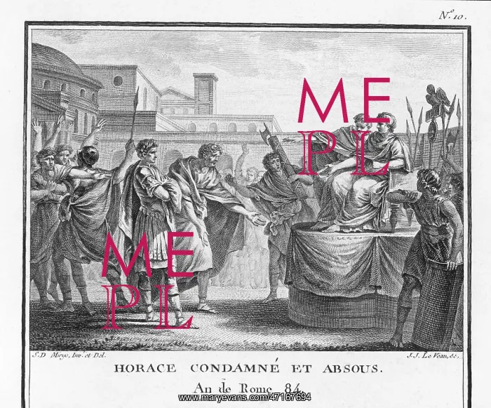 : Publius of the Horatii acquitted of murder : Publius of the Horatii acquitted of murder