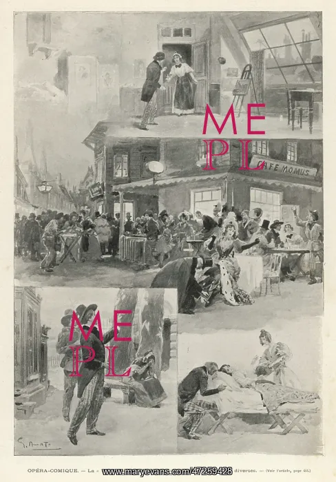 : Puccini - Boheme - Paris : Puccini - Boheme - Paris