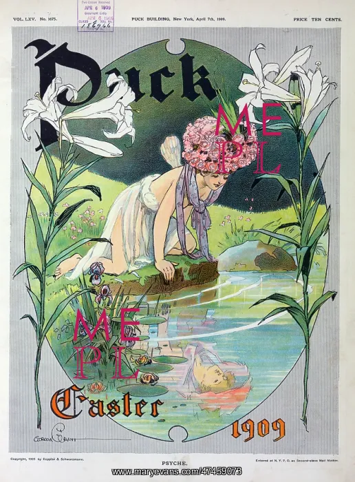  : Puck Easter 1909 - Psyche
