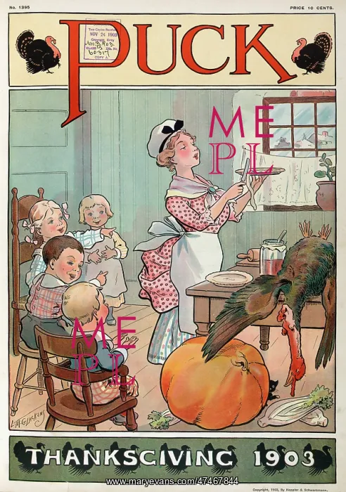 : Puck Thanksgiving 1903 : Puck Thanksgiving 1903