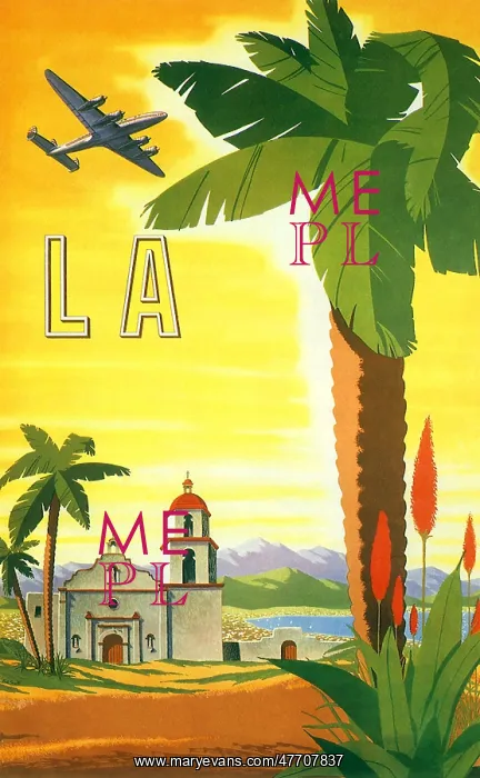  : Pueblo and Palmtree