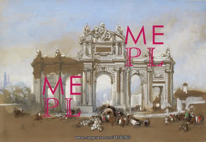 : The Puerta de Alcala, Madrid : The Puerta de Alcala, Madrid