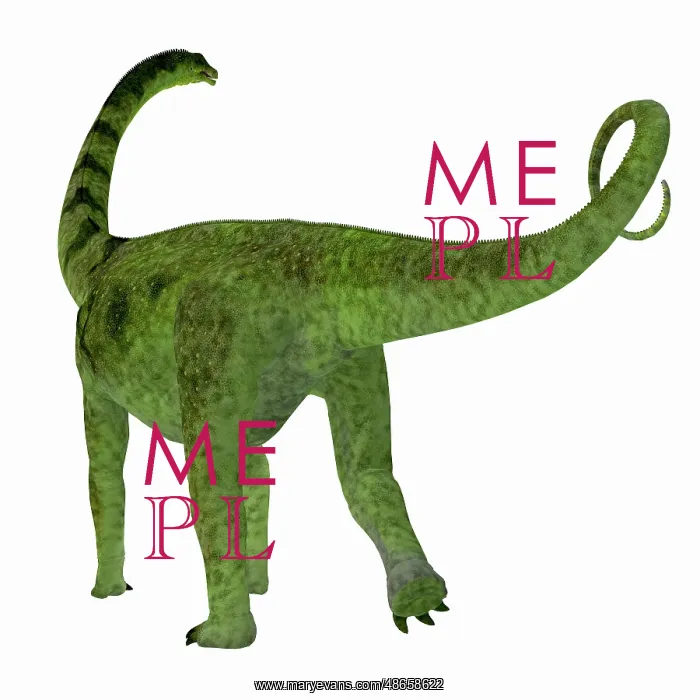 : Puertasaurus dinosaur on white background : Puertasaurus dinosaur on white background