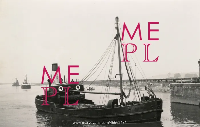 : A Puffer - the Adherance (1914) - Jas. Cooper, Widnes : A Puffer - the Adherance (1914) - Jas. Cooper, Widnes