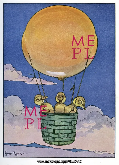 : Pug Peter -- ducklings in a balloon : Pug Peter -- ducklings in a balloon