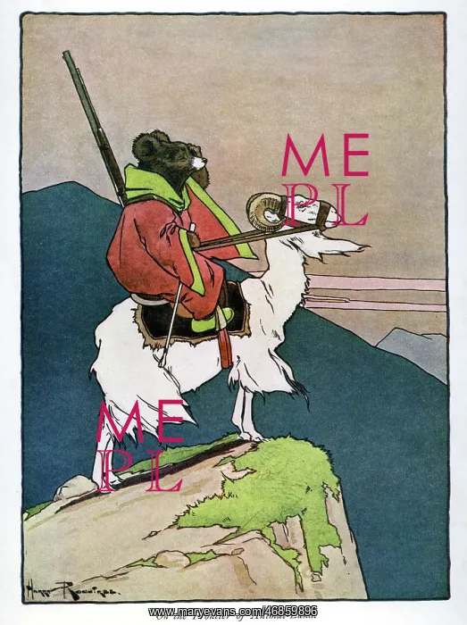 : Pug Peter -- mouse riding a goat : Pug Peter -- mouse riding a goat