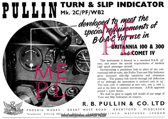 : Pullin Aircraft Instruments : Pullin Aircraft Instruments