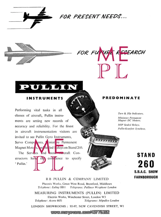 : Pullin Flight Instruments : Pullin Flight Instruments