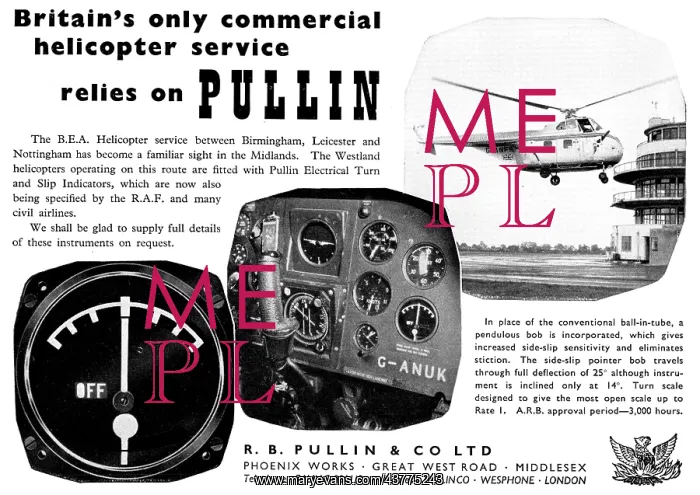  : Pullin Turn & Slip Indicators