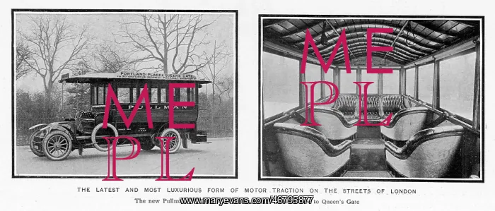 : Pullman Luxury Motor Bus 1908 : Pullman Luxury Motor Bus 1908