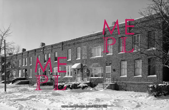 : Pullman Palace Car Works. Worker's Housing, ? : Pullman Palace Car Works. Worker's Housing, ?