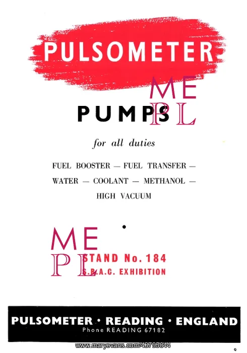 : Pulsometer Pumps : Pulsometer Pumps