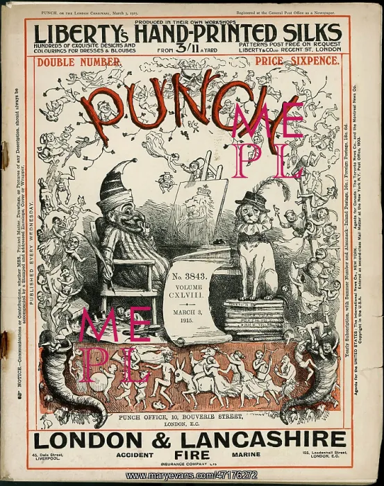 : Punch cover 1915 Doyle : Punch cover 1915 Doyle