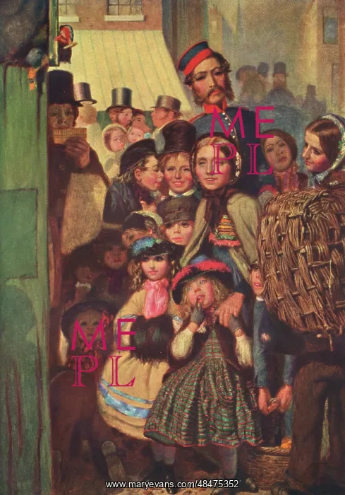  : Punch and Judy by Arthur Boyd Houghton