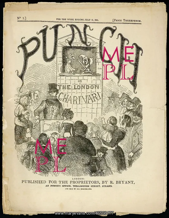  : Punch Magazine Cover - First Issue