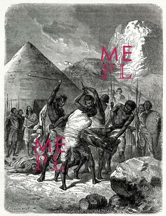 : Punishment of Abyssinian captives, Abyssinian War : Punishment of Abyssinian captives, Abyssinian War