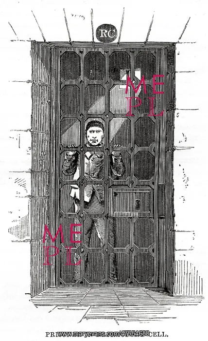 : Punishment cell, Millbank Prison : Punishment cell, Millbank Prison