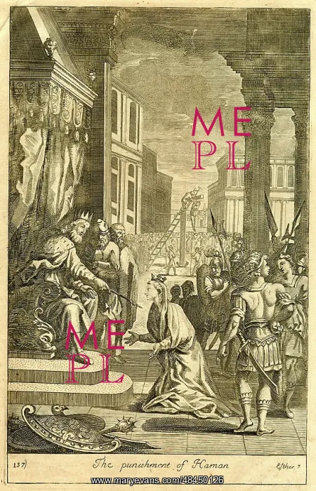 : The punishment of Haman : The punishment of Haman