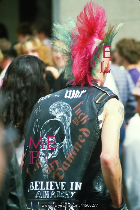  : Punk with Mohican 1990s