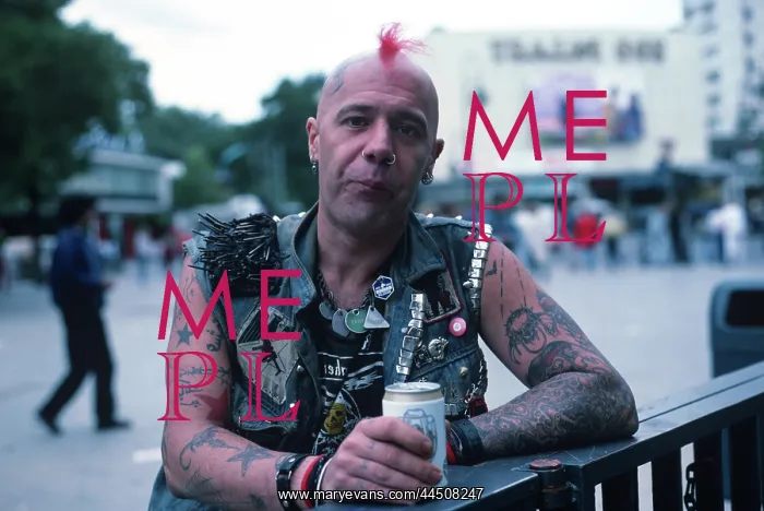  : Punk rocker in Berlin