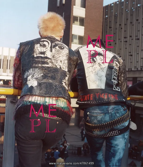 : Two punks in Stockport : Two punks in Stockport