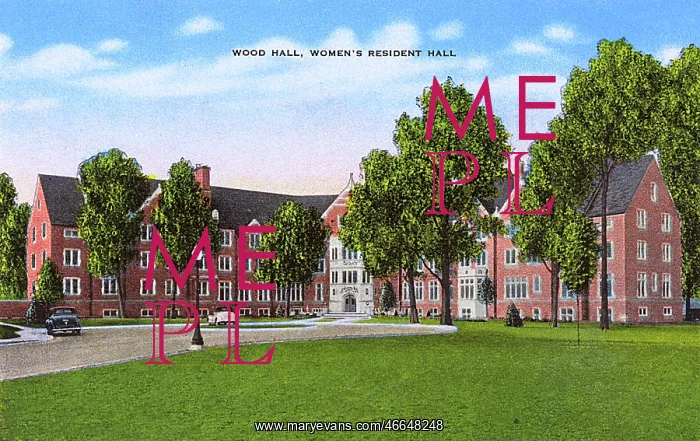 : Purdue University, Lafayette, Indiana, USA - Wood Hall : Purdue University, Lafayette, Indiana, USA - Wood Hall