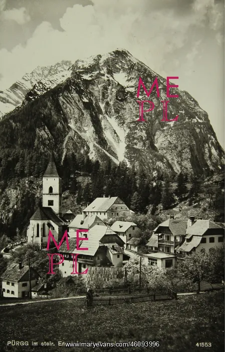 : Purgg in the Styrian Ennstal with Grimming (2351m) : Purgg in the Styrian Ennstal with Grimming (2351m)