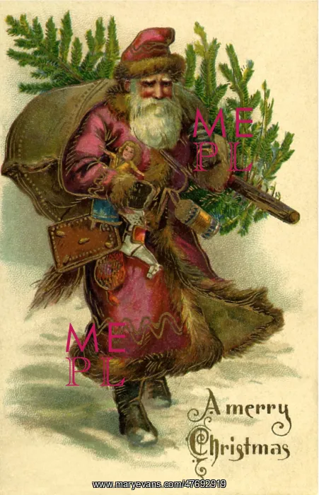  : Purple Santa