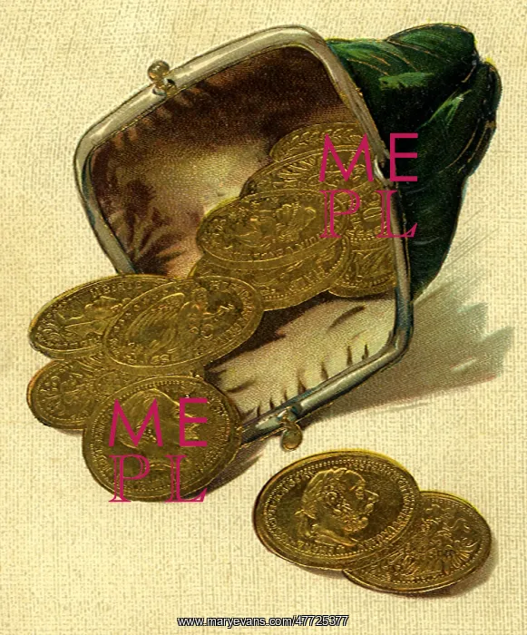  : Purse Spills Gold Coins