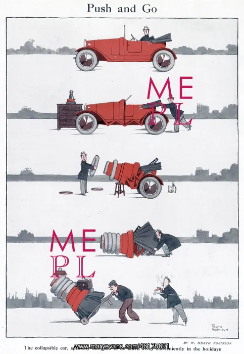  : Push and Go by Heath Robinson