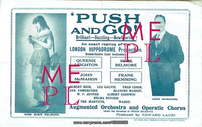 : Push and Go revue by Albert de Courbille & F W Mark : Push and Go revue by Albert de Courbille & F W Mark