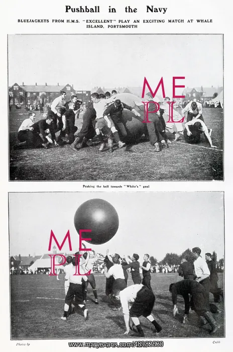 : Pushball in the Navy 1904 : Pushball in the Navy 1904
