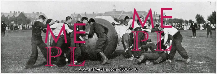: Pushball on Whale Island 1904 : Pushball on Whale Island 1904
