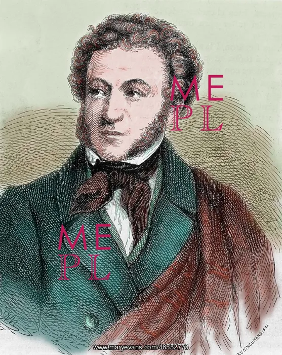 : Pushkin, Aleksandr Sergeevic (1799-1837). Russian poet : Pushkin, Aleksandr Sergeevic (1799-1837). Russian poet