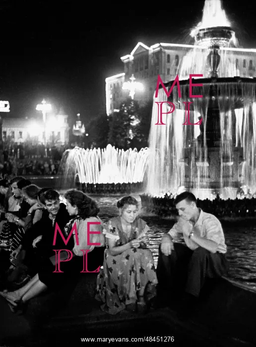 : Pushkin Square. Moscow, 1958 : Pushkin Square. Moscow, 1958