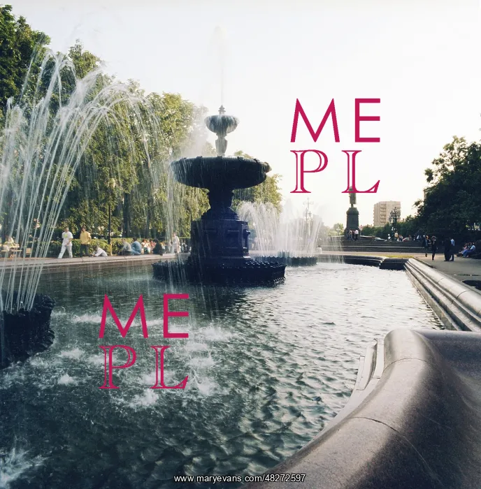 : Pushkin Square in Moscow, 1993 : Pushkin Square in Moscow, 1993