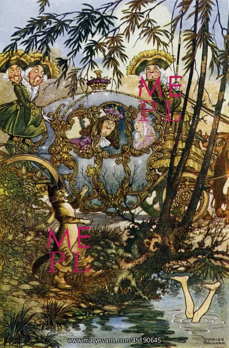 : Puss in Boots by Charles Folkard : Puss in Boots by Charles Folkard