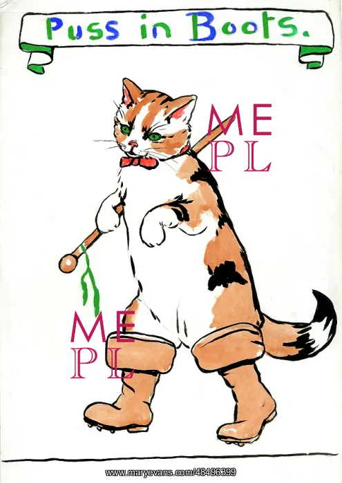 : Puss in Boots, by Minnie Asprey : Puss in Boots, by Minnie Asprey