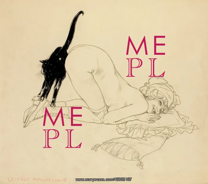 : Pussy cat by Raphael Kirchner : Pussy cat by Raphael Kirchner