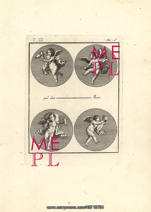 : Four putti with symbols of Bacchus : Four putti with symbols of Bacchus