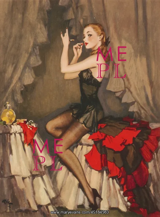 : Putting on lipstick - David Wright : Putting on lipstick - David Wright