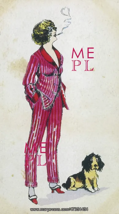 : Pyjama Suit circa 1918 : Pyjama Suit circa 1918