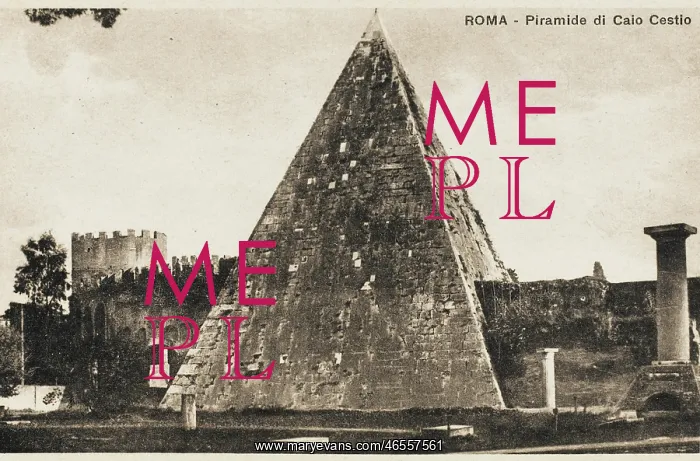 : Pyramid of Cestius, Rome : Pyramid of Cestius, Rome