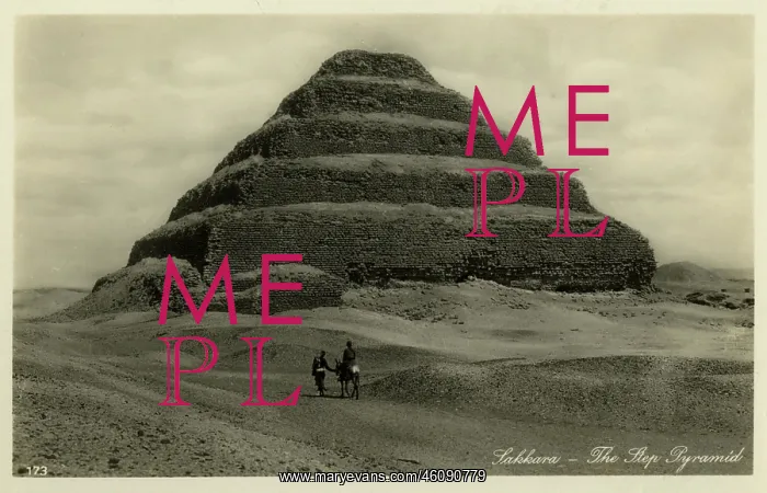 : Pyramid of Djoser - The Step Pyramid - Saqqara, Egypt : Pyramid of Djoser - The Step Pyramid - Saqqara, Egypt